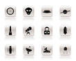 Simple Astronautics and Space Icons - Vector Icon Set 2