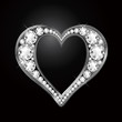 ダイヤモンドのハート　diamond　heart