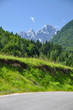 Road in Mountains. Julian Alps, Slovenia