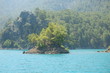 Insel im Stausee