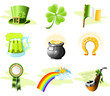 St. Patrick's Day icon set