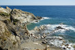 côte rocheuse de la méditerranée