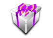Geschenk mit Schleife