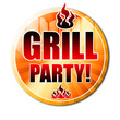 Grillparty! Button