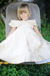 The girl in a beautiful dress
