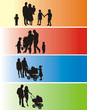 Silhouette family Silhouette family