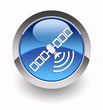 Satellite glossy icon Satellite glossy icon