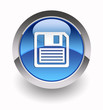 Floppy disc glossy icon Floppy disc glossy icon