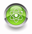 Atom glossy icon