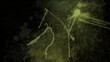 Green grungy splatters - digital animation Green grungy splatters - digital animation