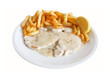 Cucina Italiana Scaloppine e patatine fritte Cucina Italiana Scaloppine e patatine fritte