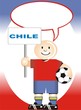 Postal de Aliento para la selección Chilena de Futbol