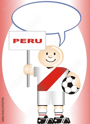 Postal de Aliento para la selección Peruana de Futbol Postal de Aliento para la selección Peruana de Futbol