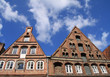 Historische Hausgiebel in Lüneburg