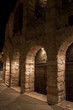 Verona - notte - Arena dettaglio (piazza Bra)