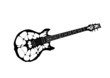 spider electric guitar