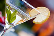 Alcoholic cocktail of martiny