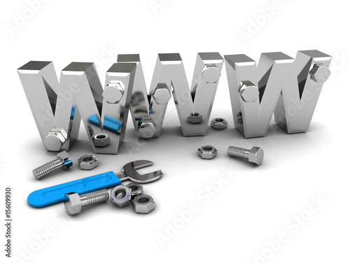 Illustration: web construction web construction