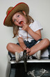 petite fille cowboy
