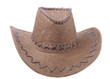brown sombrero isolated