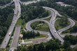 Autobahnkreuz der Rheintalautobahn Bregenz Kennelbach