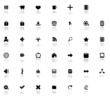 Many web icons. Vector illustration Many web icons. Vector illustration