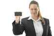 Business card girl