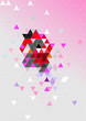 Background with triangles