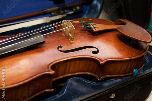 Photo: Violin in Case Violin in Case