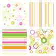 Colorful seamless patterns