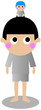 男の子