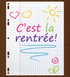 C'est la rentrée!
