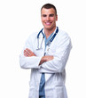 Photo: Portrait of a happy young doctor Portrait of a happy young doctor