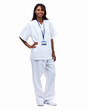 Photo: Portrait of a happy girl doctor Portrait of a happy girl doctor