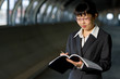 Young asian business woman