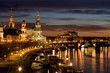 Abendstimmung am Elbufer Dresden