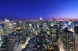Manhattan at sunset