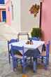 Greek terrace