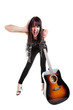 Indie Girl With Guitar