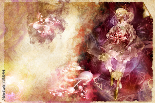 Illustration: Magic night and doll Magic night and doll