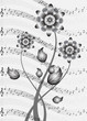 nature flowers (silver flowers)