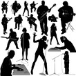 musician vector