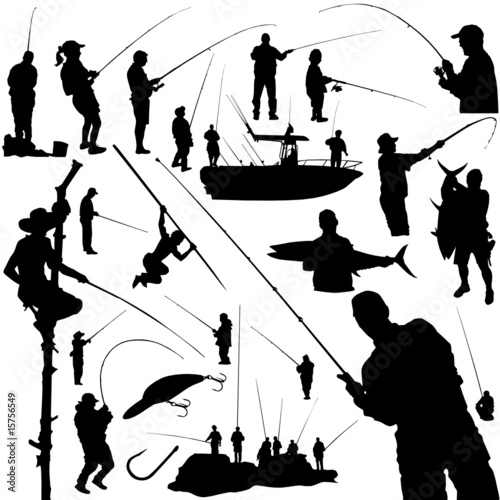 clip art fisherman. fishermen and fishing