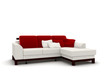White sofa
