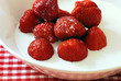 Foto: strawberries with milk strawberries with milk