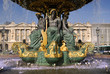 Fontaine des fleuves de la place de la Concorde à Paris Fontaine des fleuves de la place de la Concorde à Paris