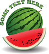 vector watermelon
