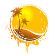 Vektor: tropical sun splash tropical sun splash