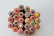 color pencil buds