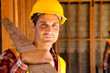 Construction Worker on the job